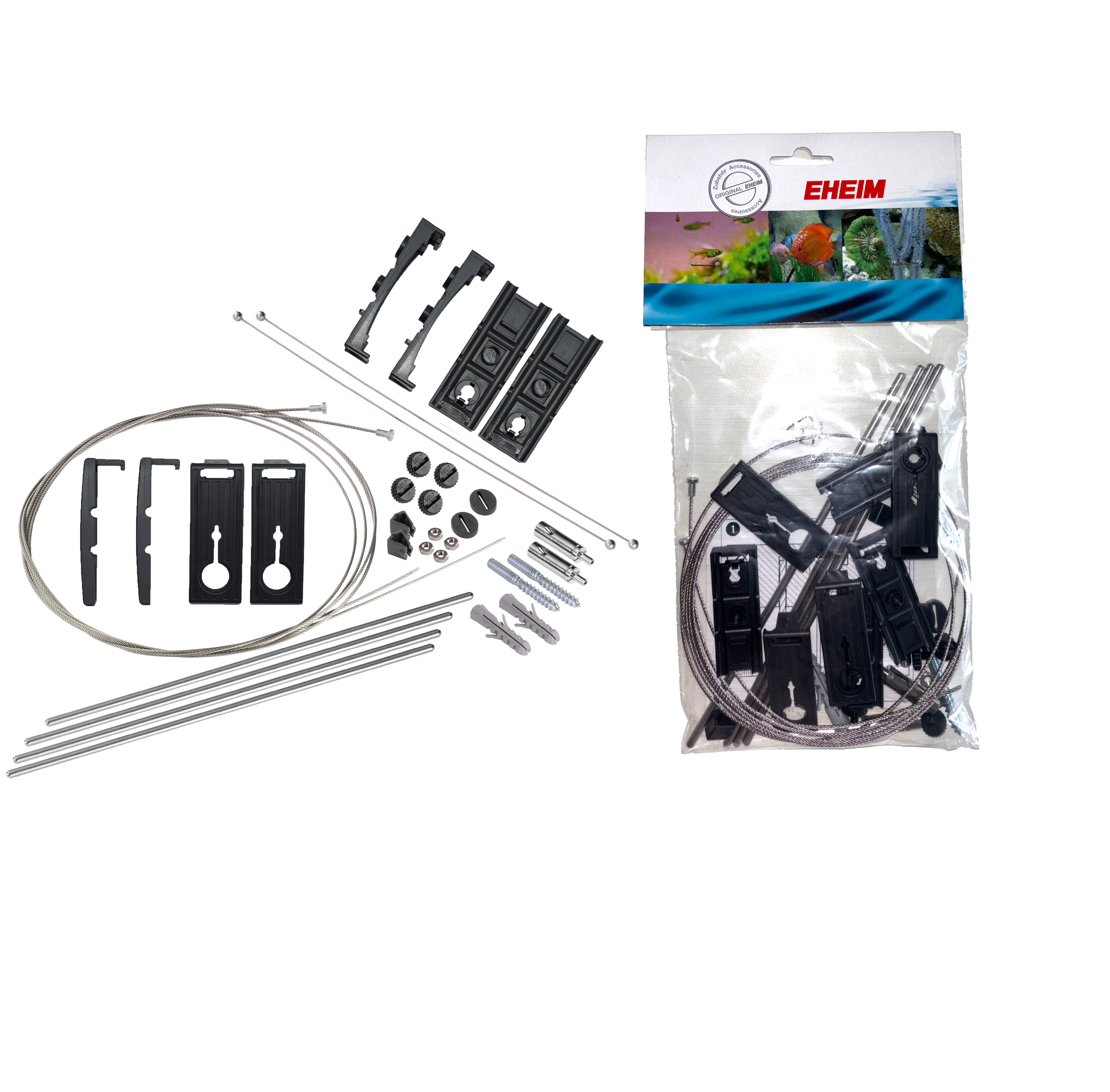 Doppel-Seilaufhängung f. EHEIM powerLED & powerRGB