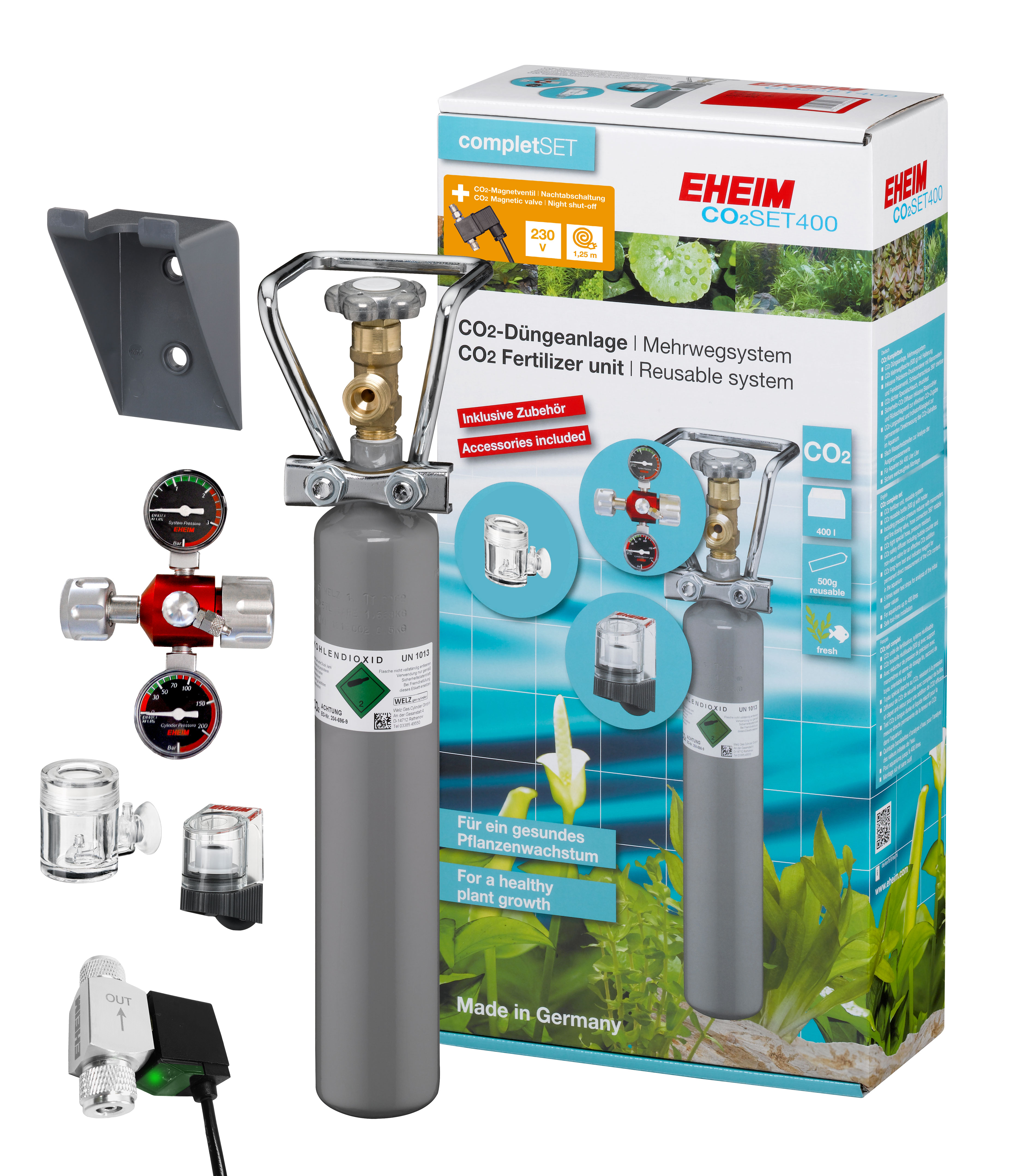EHEIM CO2Set400 inkl. Nachtabschaltung