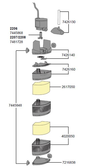 Filterboden f. aqua 60/160/200